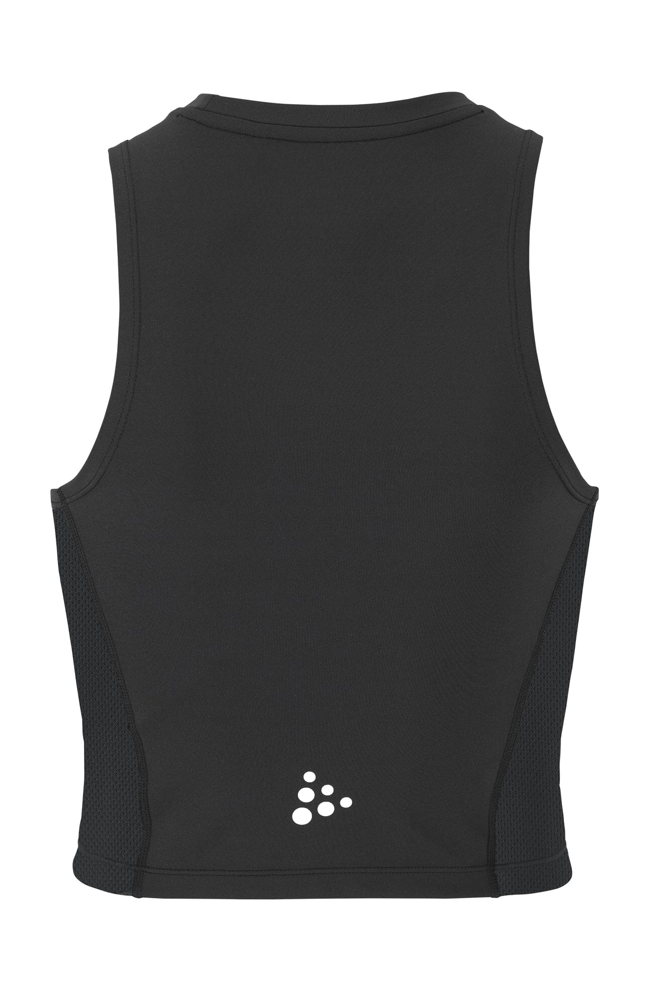 Women's Rush 2.0 Crop Singlet - Black Craft Sportswear NA
