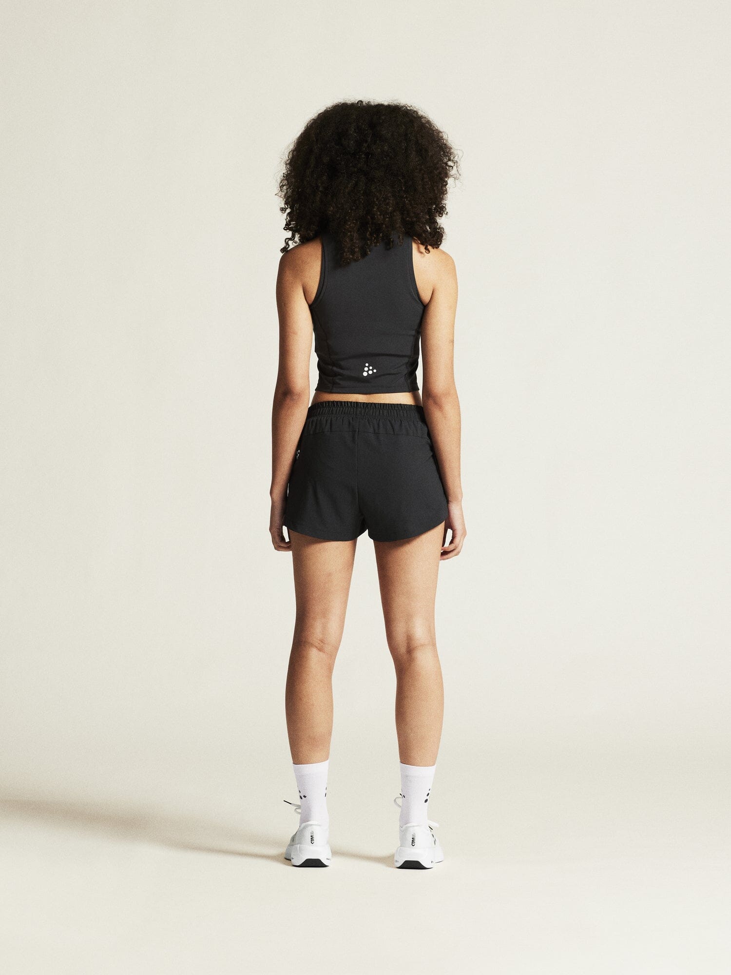 Women's Rush 2.0 Crop Singlet - Black Craft Sportswear NA