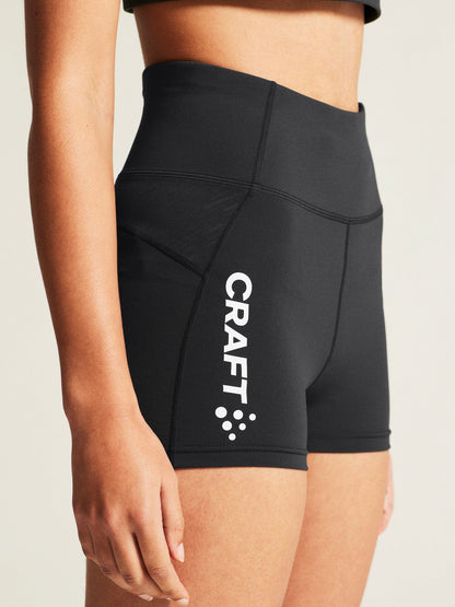 Women's Rush 2.0 Hot Pant - Black Women's Pants and Tights Craft Sportswear NA