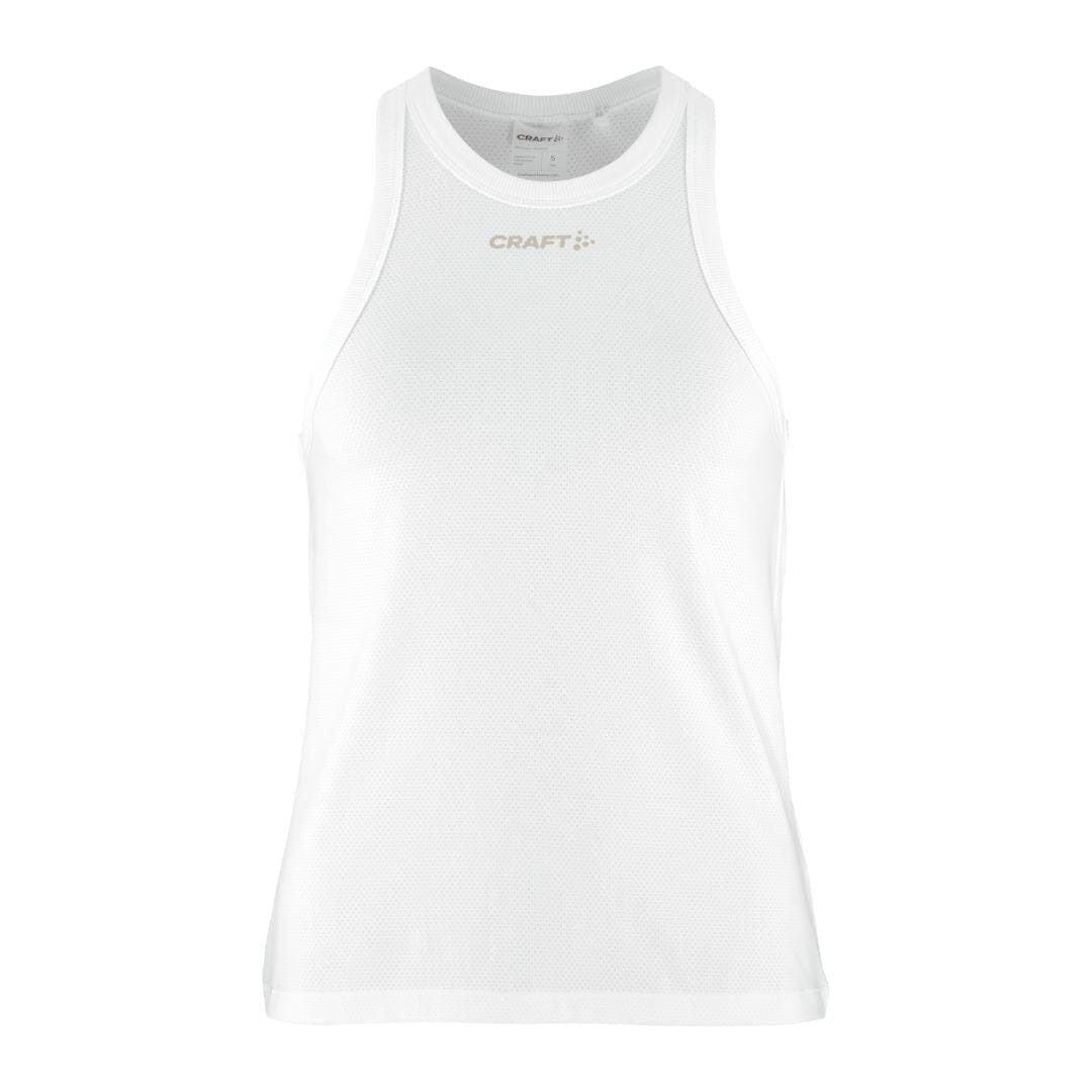 WOMEN'S CORE TONE MESH TRAINING SINGLET - WHITE Craft Sportswear NA
