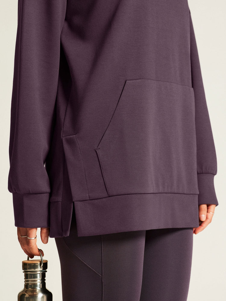 Women's ADV Join Long Hoodie - DK Plum Craft Sportswear NA