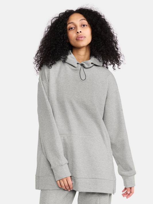 Women's ADV Join Long Hoodie - Grey Melange Craft Sportswear NA