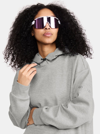 Women's ADV Join Long Hoodie - Grey Melange Craft Sportswear NA