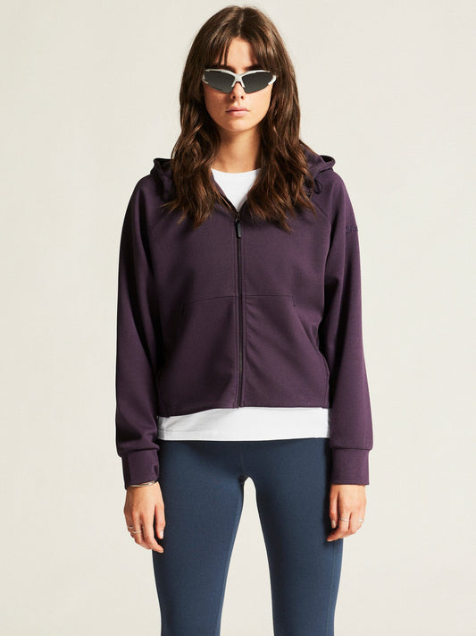 Women's ADV Join Full Zip Hoodie - DK Plum Craft Sportswear NA