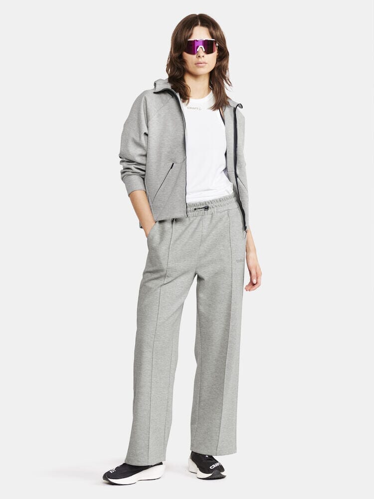 Women's ADV Join Full Zip Hoodie - Grey Melange Craft Sportswear NA