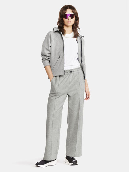 Women's ADV Join Full Zip Hoodie - Grey Melange Craft Sportswear NA