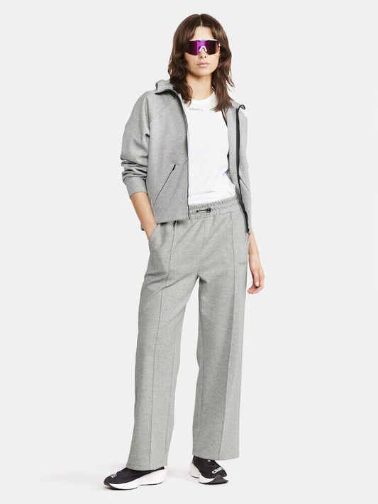 Women's ADV Join Full Zip Hoodie - Grey Melange Craft Sportswear NA