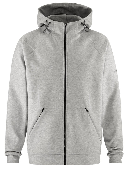 Men's ADV Join Full-Zip Hoodie - GREY MELANGE Craft Sportswear NA