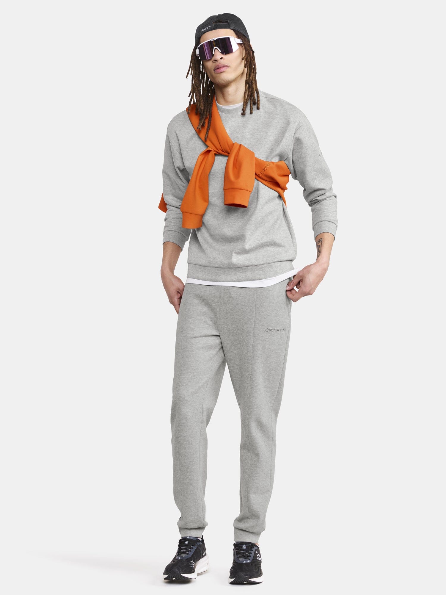 Men's ADV Join Sweatshirt - Grey Melange Craft Sportswear NA