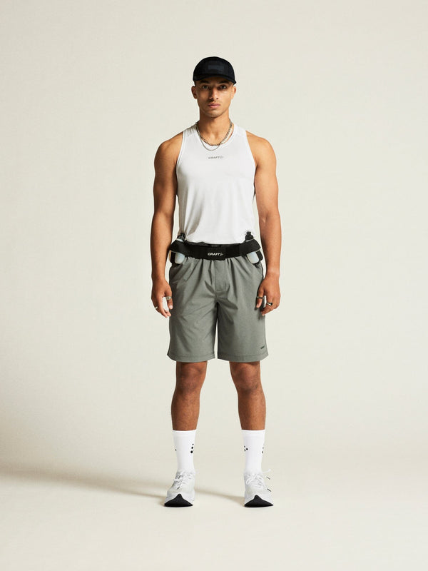 Men's Adv Essence Singlet 2 - White