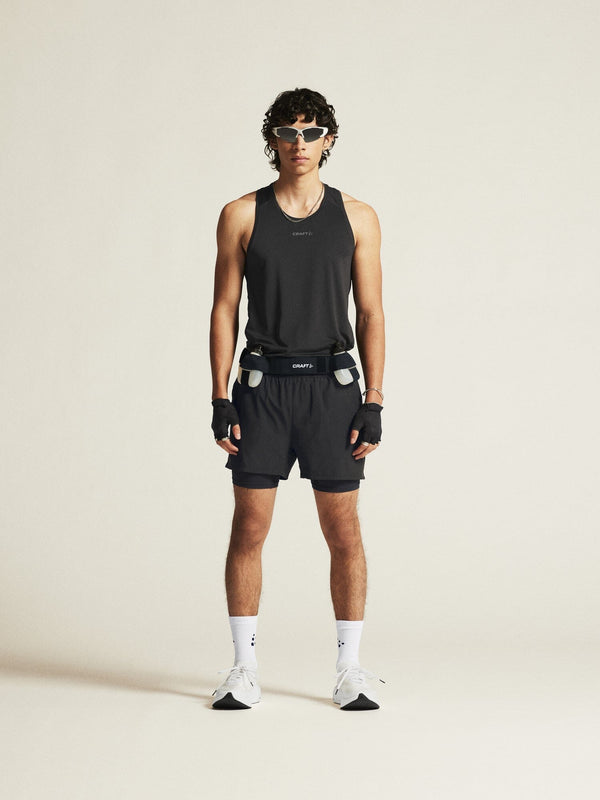 Men's Adv Essence Singlet 2 - Black