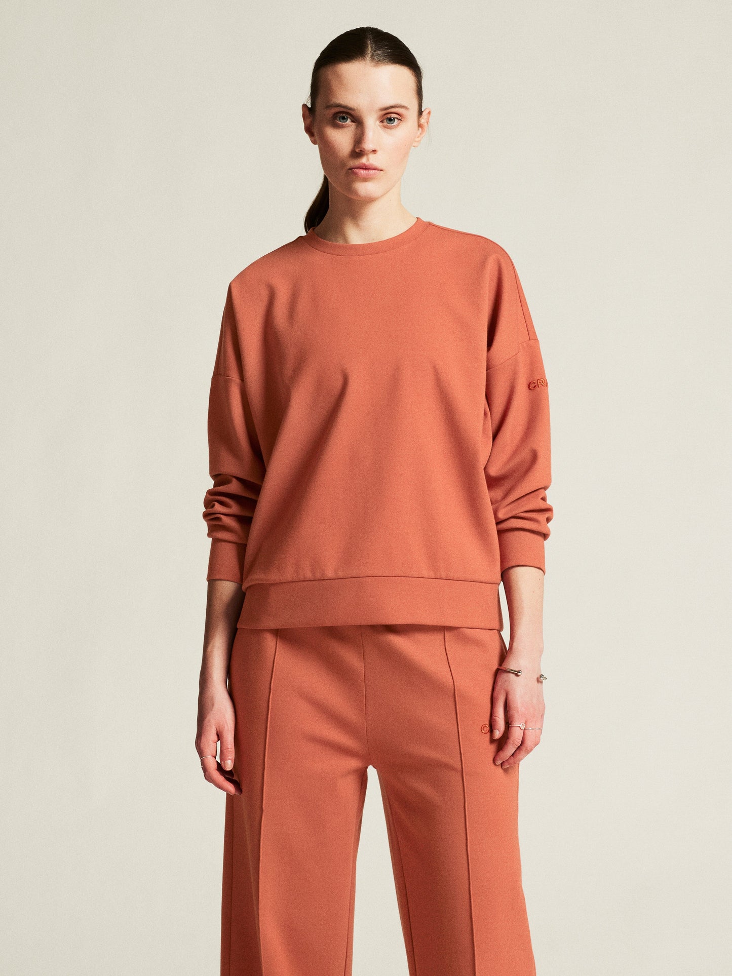 WOMEN'S ADV JOIN SWEATSHIRT - SEQUOIA Craft Sportswear NA