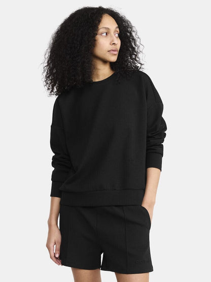 WOMEN'S ADV JOIN SWEATSHIRT - Black Craft Sportswear NA