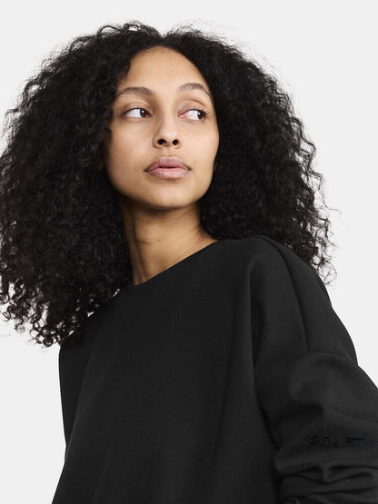 WOMEN'S ADV JOIN SWEATSHIRT - Black Craft Sportswear NA