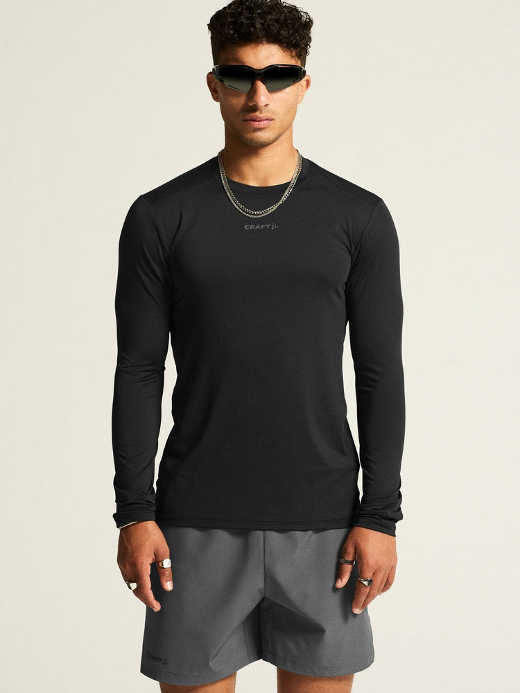 Men's ADV Essence Long-Sleeve Tee 2.0 - Black Craft Sportswear NA