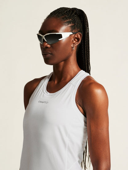 Women's ADV Essence Singlet 2.0 - White Craft Sportswear NA