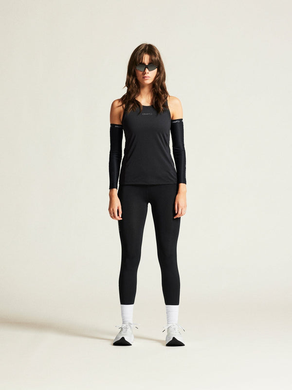 Women's Adv Essence Singlet 2 - Black