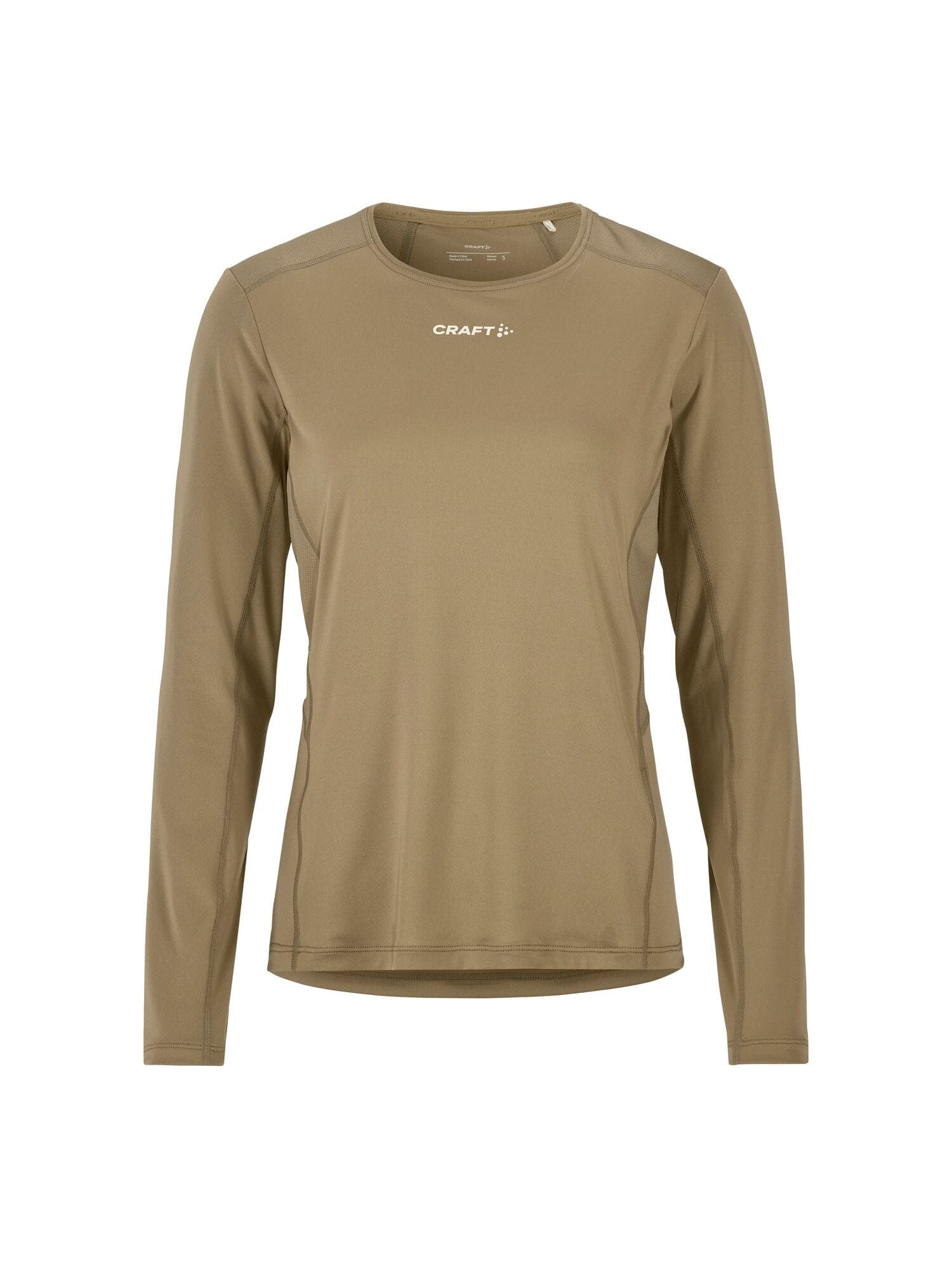 Women's ADV Essence LS Tee 2 - Taupe Craft Sportswear NA