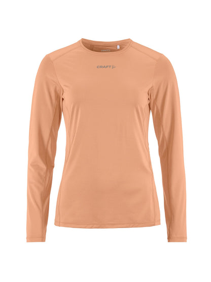 Women's ADV Essence Long Sleeve Tee 2.0 - LIGHT SYRUP Craft Sportswear NA