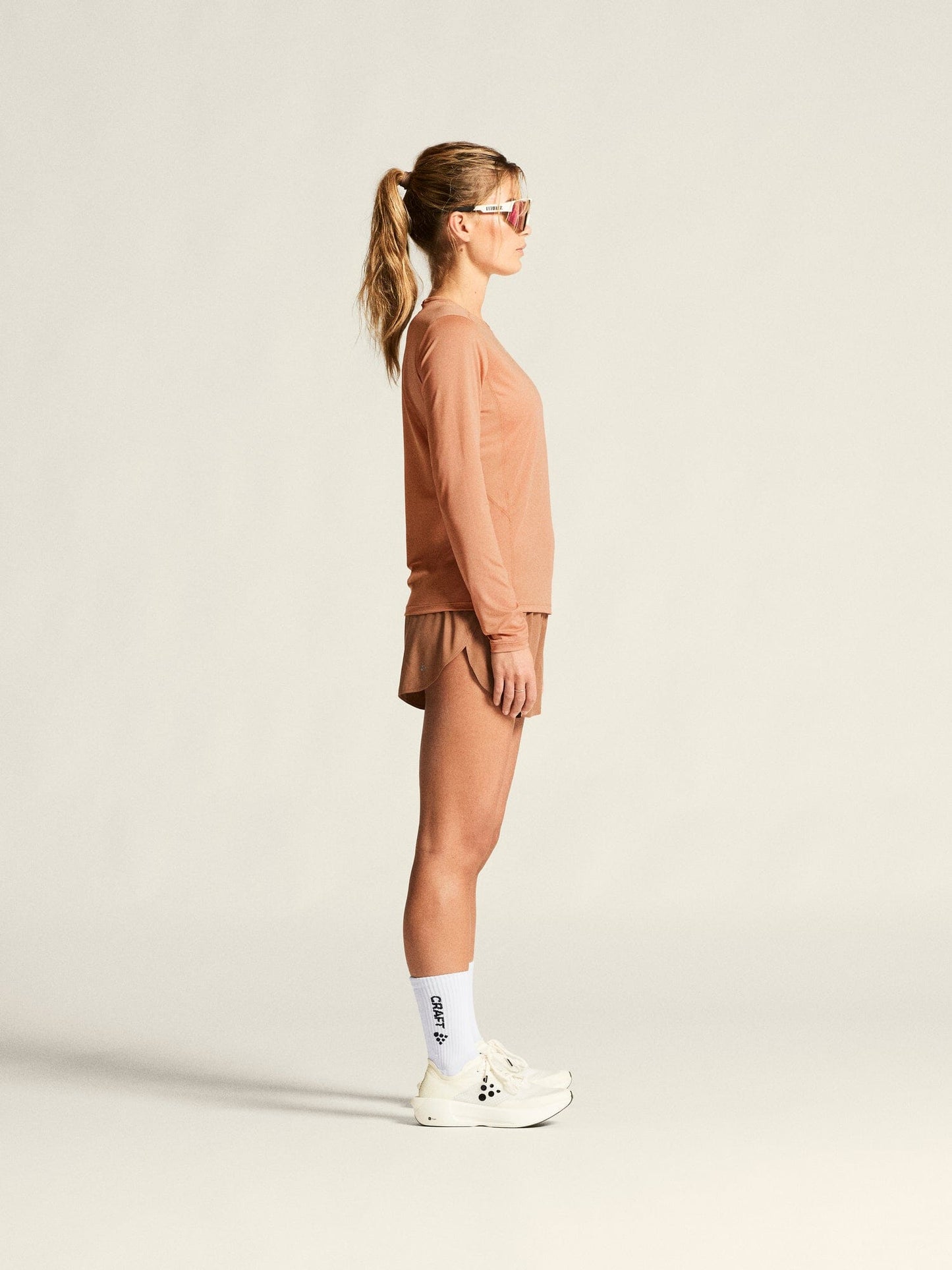 Women's ADV Essence Long Sleeve Tee 2.0 - LIGHT SYRUP Craft Sportswear NA