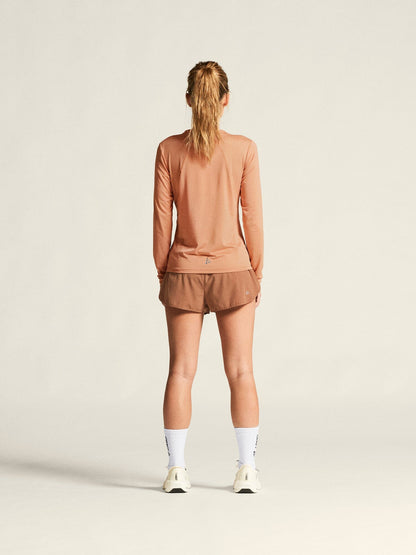 Women's ADV Essence Long Sleeve Tee 2.0 - LIGHT SYRUP Craft Sportswear NA