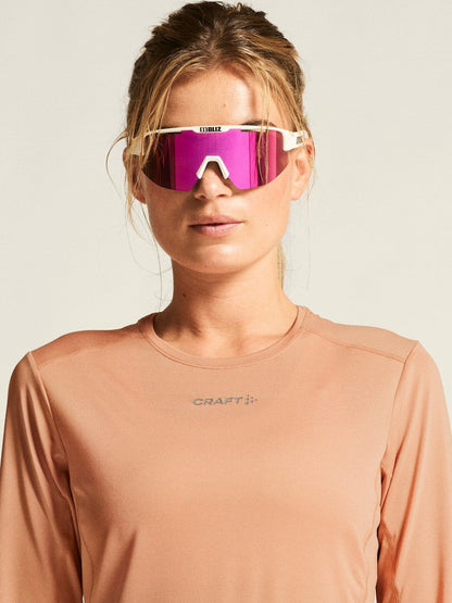 Women's ADV Essence Long Sleeve Tee 2.0 - LIGHT SYRUP Craft Sportswear NA