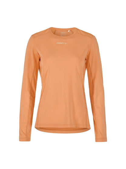 Women's ADV Essence Long Sleeve Tee 2.0 - Apricot Craft Sportswear NA