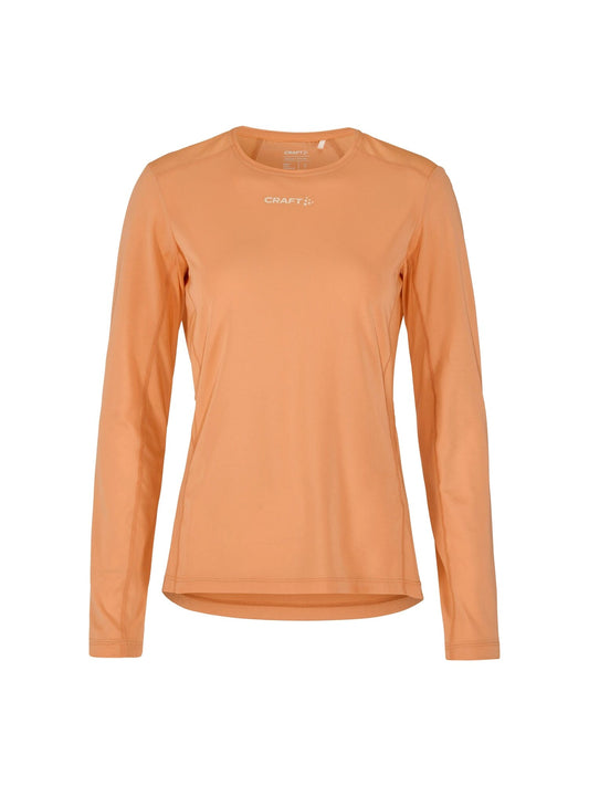 Women's ADV Essence Long Sleeve Tee 2.0 - Apricot Craft Sportswear NA
