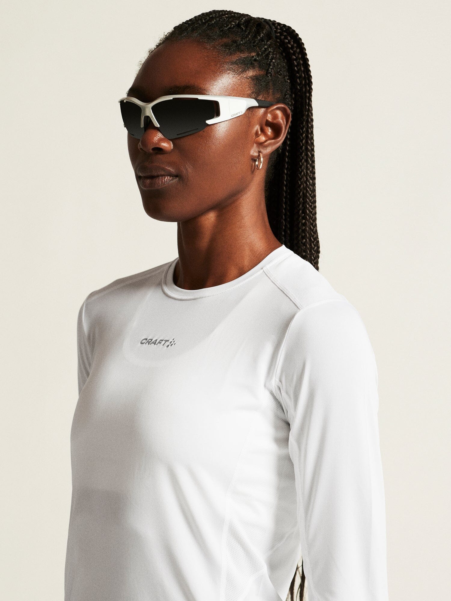 Women's ADV Essence Long Sleeve Tee 2.0 - White Craft Sportswear NA
