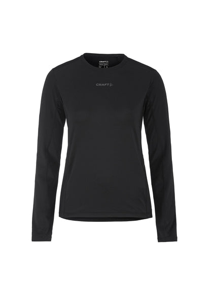 Women's ADV Essence Long Sleeve Tee 2.0 - Black Craft Sportswear NA