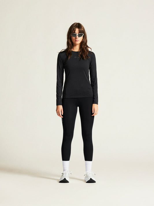 Women's ADV Essence Long Sleeve Tee 2.0 - Black Craft Sportswear NA