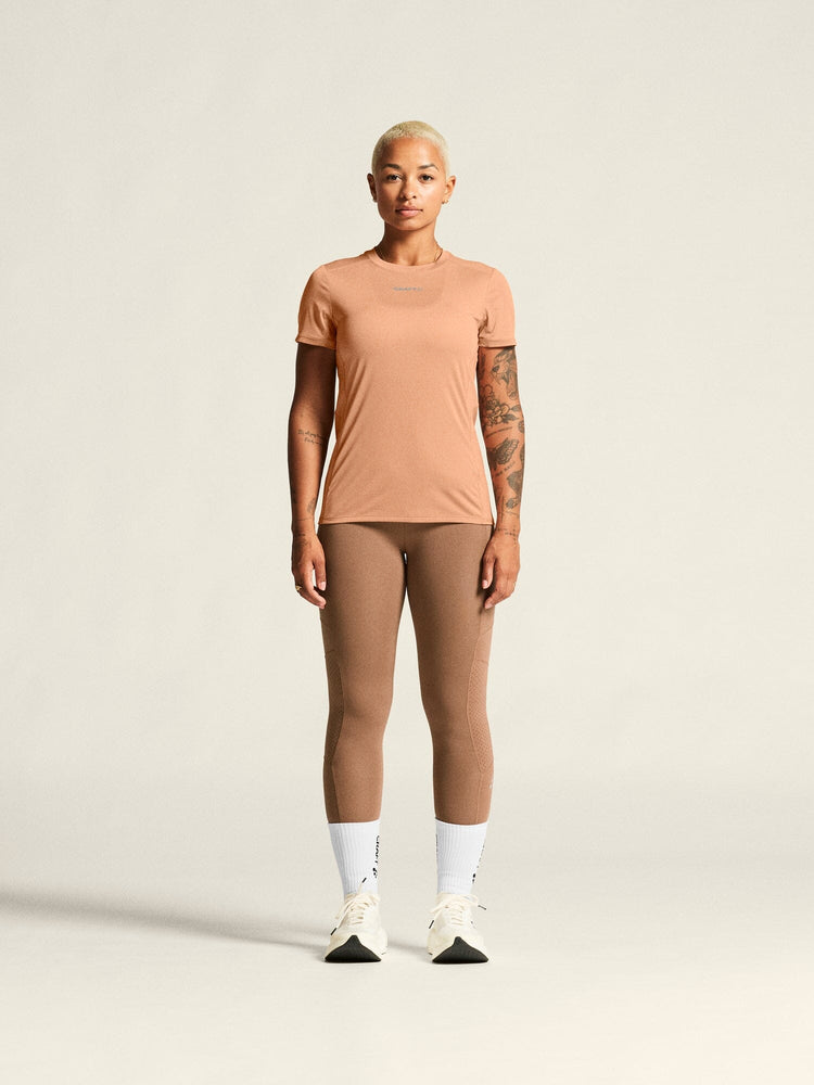 Women's ADV Essence Tee 2 - LIGHT SYRUP Craft Sportswear NA