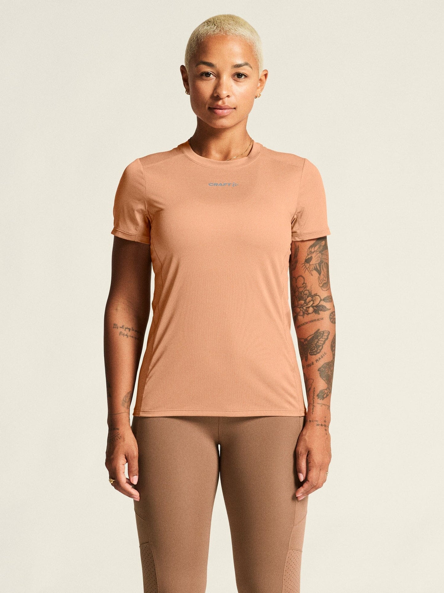Women's ADV Essence Tee 2 - LIGHT SYRUP Craft Sportswear NA