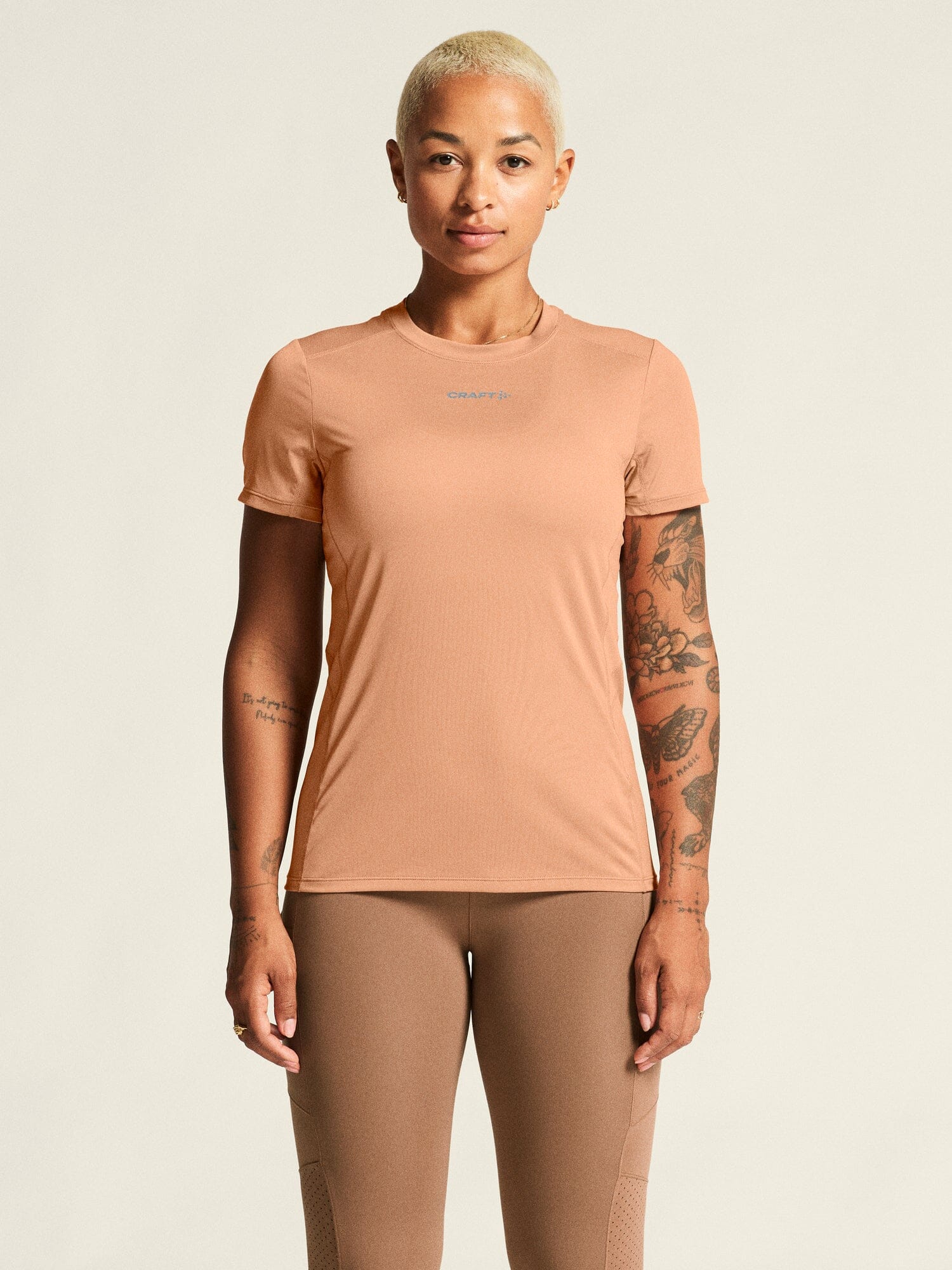 Women's ADV Essence Tee 2 - LIGHT SYRUP Craft Sportswear NA
