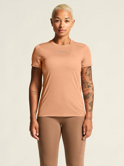 Women's ADV Essence Tee 2 - LIGHT SYRUP Craft Sportswear NA