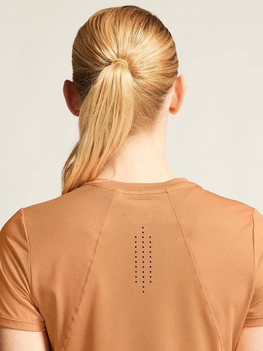 Women's ADV Essence Tee 2 - Apricot Women's Tops, T's, and Tanks Craft Sportswear NA