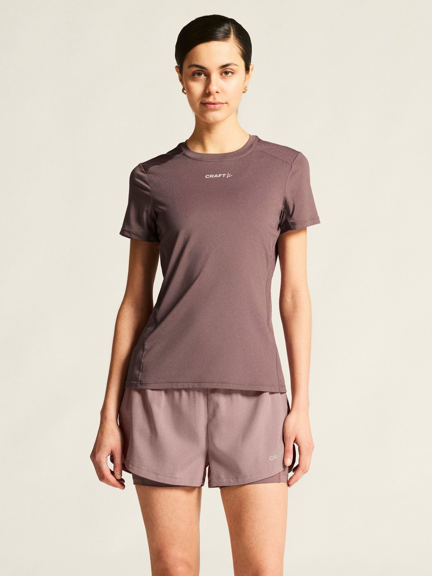 Women's ADV Essence Tee 2 - Flint Women's Tops, T's, and Tanks Craft Sportswear NA
