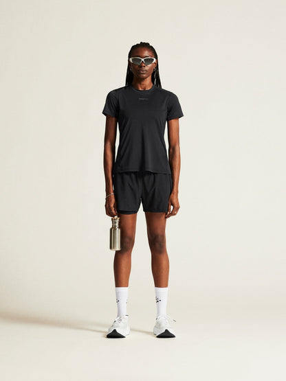 Women's ADV Essence Tee 2 - Black Craft Sportswear NA