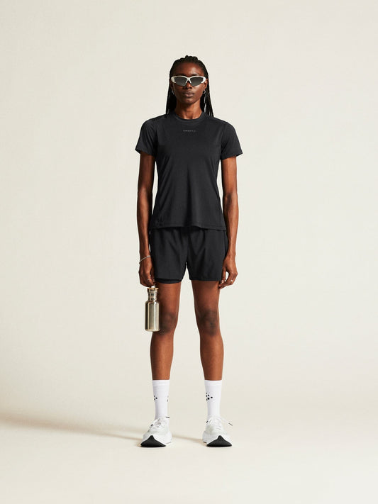 Women's ADV Essence Tee 2 - Black Craft Sportswear NA