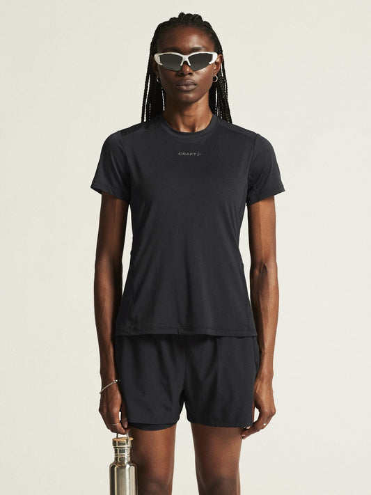 Women's ADV Essence Tee 2 - Black Craft Sportswear NA
