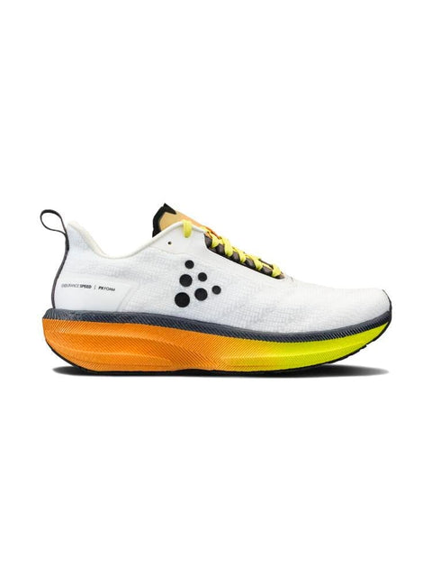 Craft Men\'s Endurance 2 Sneaker, Ash White/Sour, 10 Medium US Endurance 2 M | White | Craft Sportswear main image 2