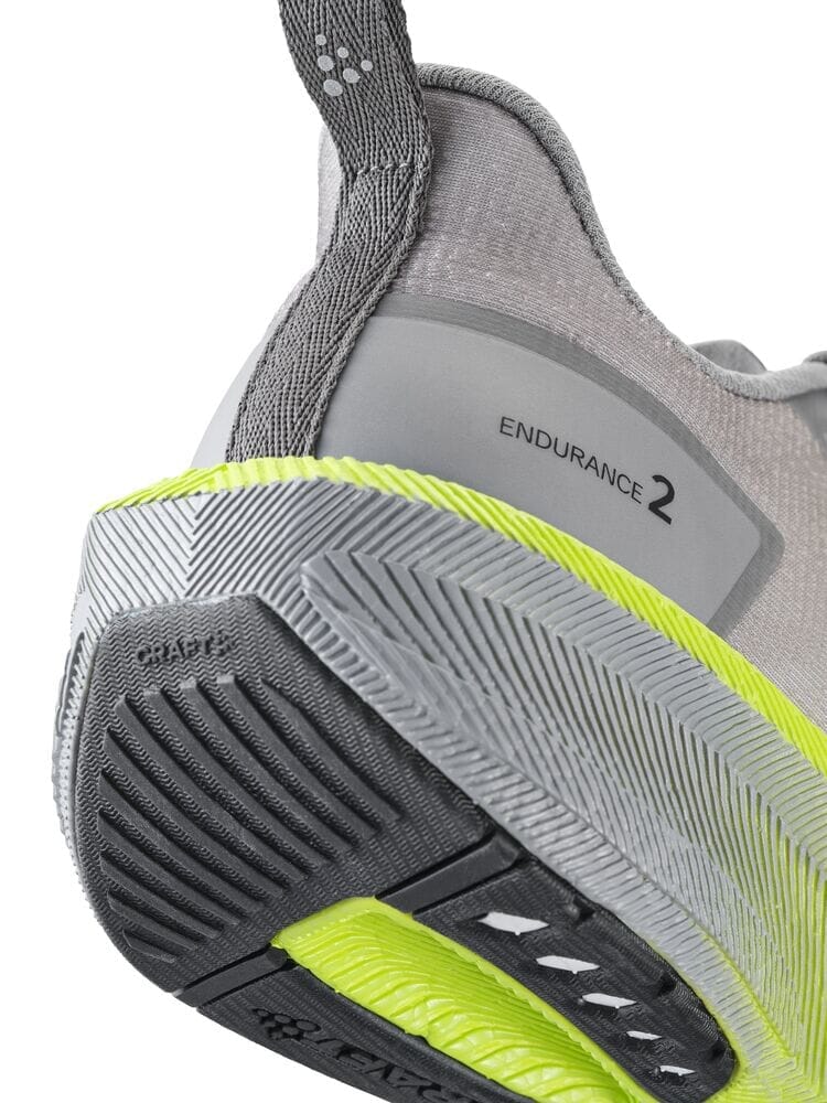 Men's Endurance 2 Running Shoe - Granite/Acid Footwear Craft Sportswear NA