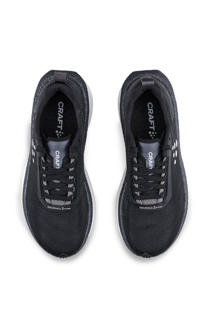 Men's Endurance 2 Running Shoe - Black Footwear Craft Sportswear NA