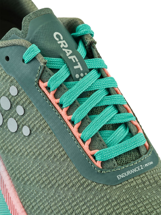 Women's Endurance 2 Running Shoe - Leaf/Eon Footwear Craft Sportswear NA