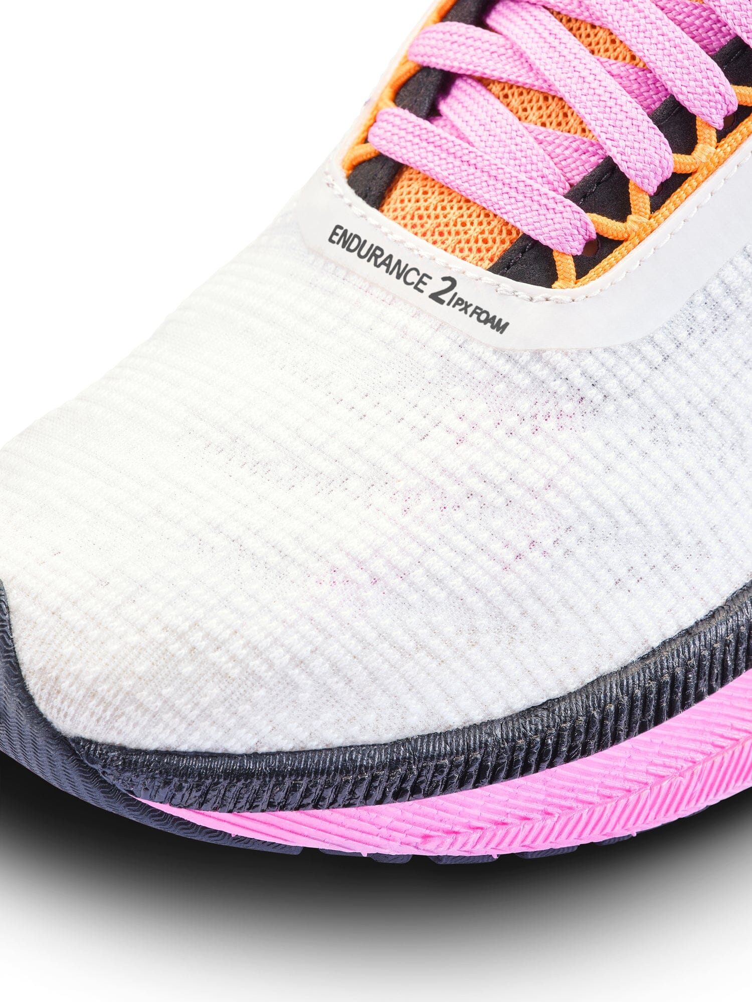 Women's Endurance 2 Running Shoe - Ash White/Fuchsia Footwear Craft Sportswear NA