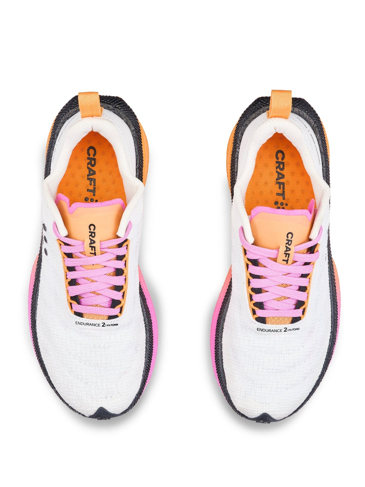 Women's Endurance 2 Running Shoe - Ash White/Fuchsia Footwear Craft Sportswear NA