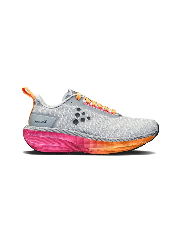 Women's Endurance 2 Running Shoe - Platnum/Sour Footwear Craft Sportswear NA