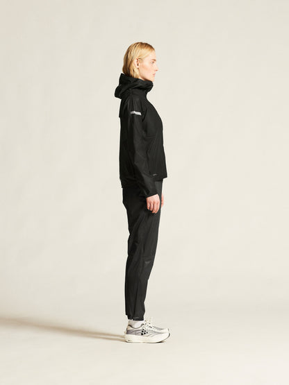 Women's Pro Hydro Lightweight Jacket - Black/Black Women's Jackets and Vests Craft Sportswear NA