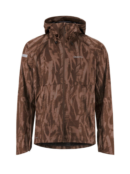 Men's Pro Hydro Running Jacket 3 - PRUNE/MULTI Craft Sportswear NA