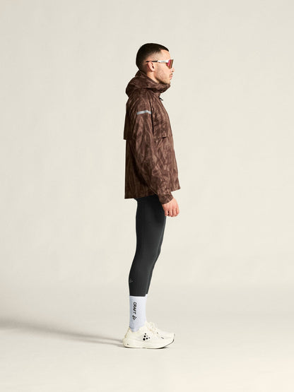 Men's Pro Hydro Running Jacket 3 - PRUNE/MULTI Craft Sportswear NA